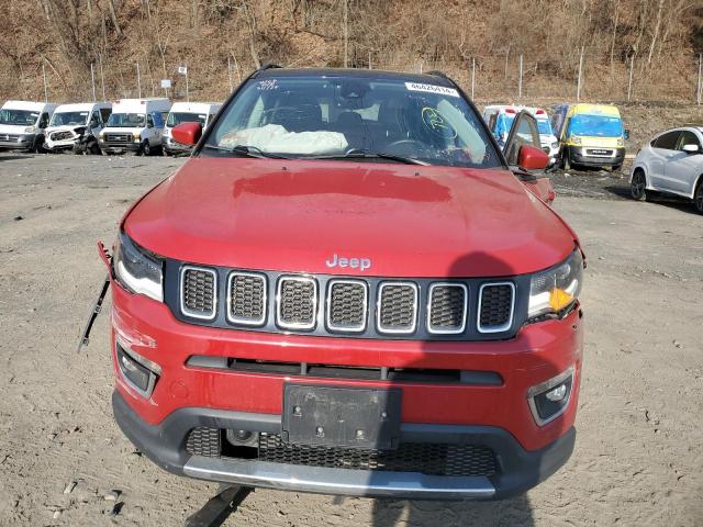 3C4NJDCB4HT611297 - 2017 JEEP COMPASS LIMITED RED photo 5