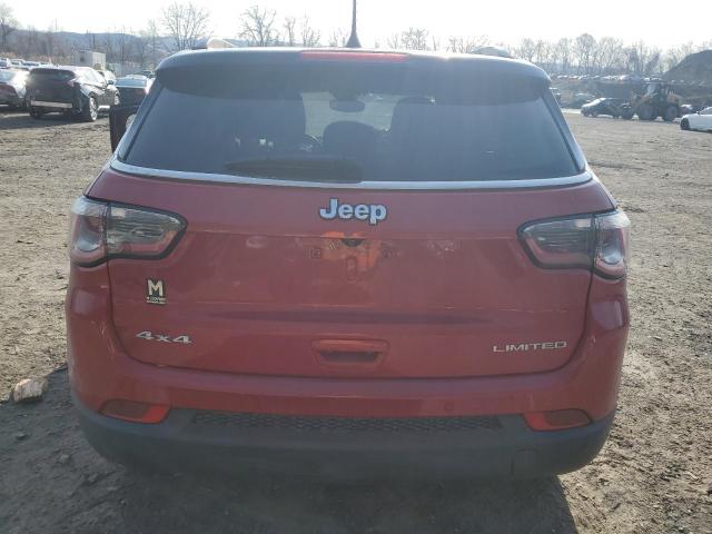 3C4NJDCB4HT611297 - 2017 JEEP COMPASS LIMITED RED photo 6