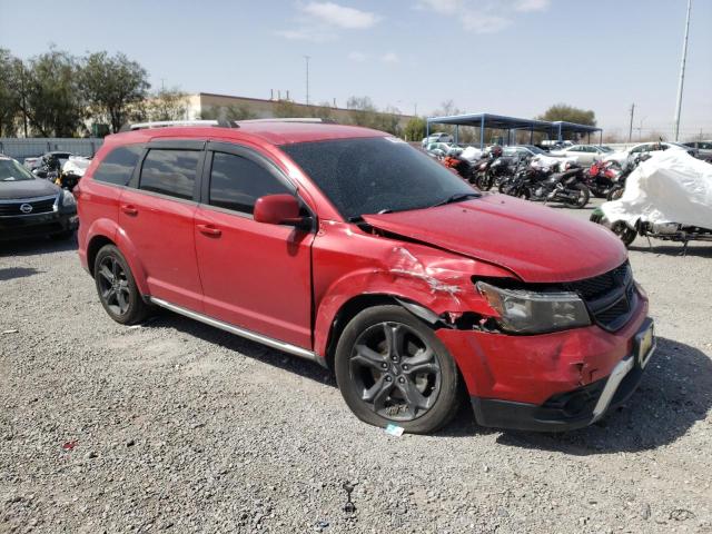 3C4PDCGG0JT495649 - 2018 DODGE JOURNEY CROSSROAD RED photo 4