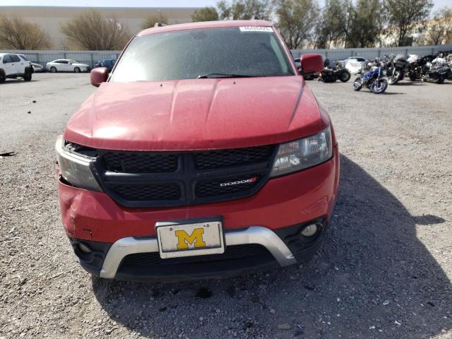 3C4PDCGG0JT495649 - 2018 DODGE JOURNEY CROSSROAD RED photo 5