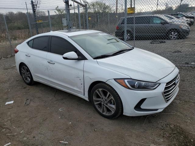 5NPD84LF0HH021799 - 2017 HYUNDAI ELANTRA SE WHITE photo 4