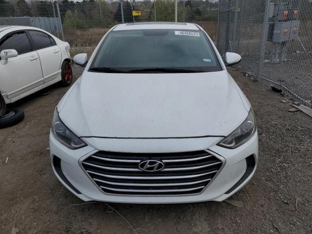 5NPD84LF0HH021799 - 2017 HYUNDAI ELANTRA SE WHITE photo 5