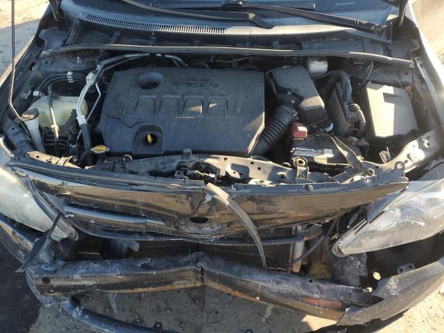 2T1BU4EE2BC619278 - 2011 TOYOTA COROLLA BASE BLACK photo 11