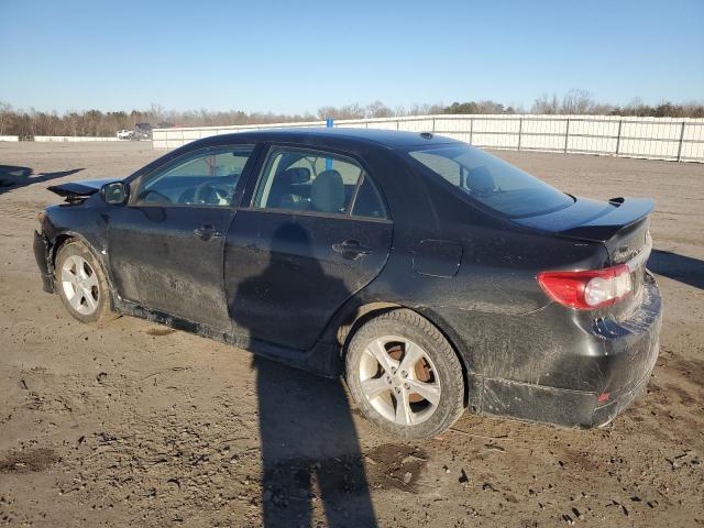 2T1BU4EE2BC619278 - 2011 TOYOTA COROLLA BASE BLACK photo 2