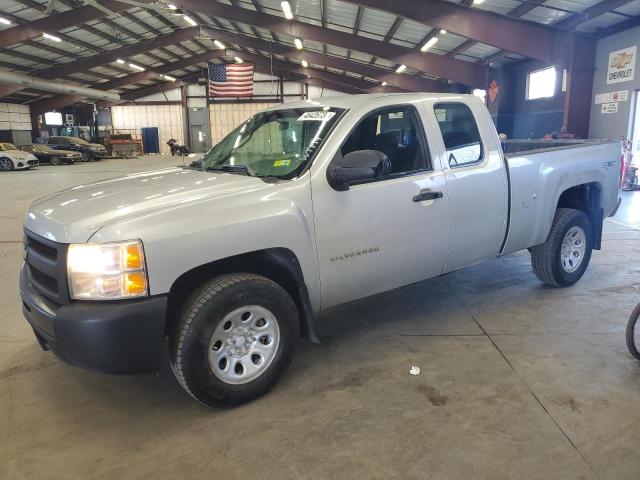 1GCRKPE32BZ212376 - 2011 CHEVROLET SILVERADO K1500 SILVER photo 1