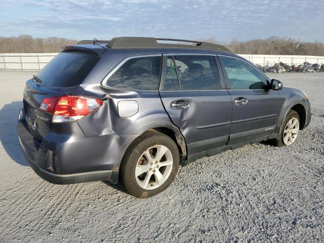 4S4BRCCC9E3227680 - 2014 SUBARU OUTBACK 2.5I PREMIUM BLUE photo 3