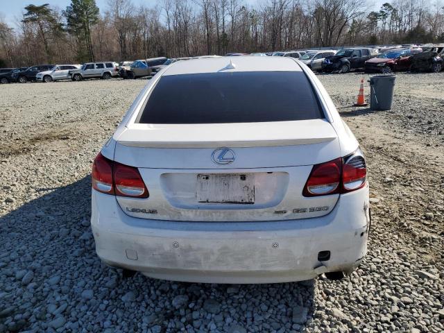 JTHCE96S280020370 - 2008 LEXUS GS 350 WHITE photo 6