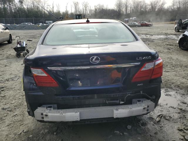 JTHCL5EF3B5011965 - 2011 LEXUS LS 460 BLUE photo 6