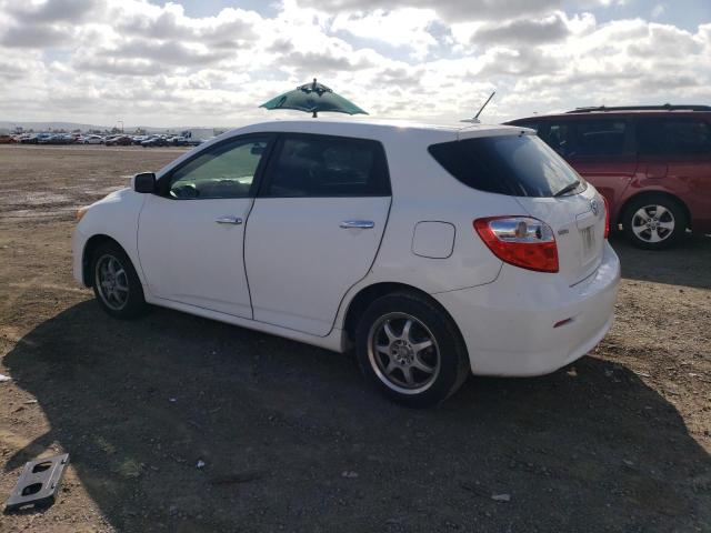 2T1KU40EX9C025975 - 2009 TOYOTA COROLLA MA WHITE photo 2