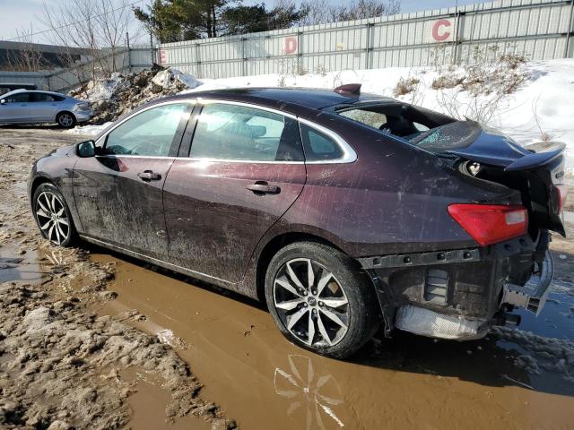 1G1ZG5ST6MF017761 - 2021 CHEVROLET MALIBU RS 勃艮第红 照片 2