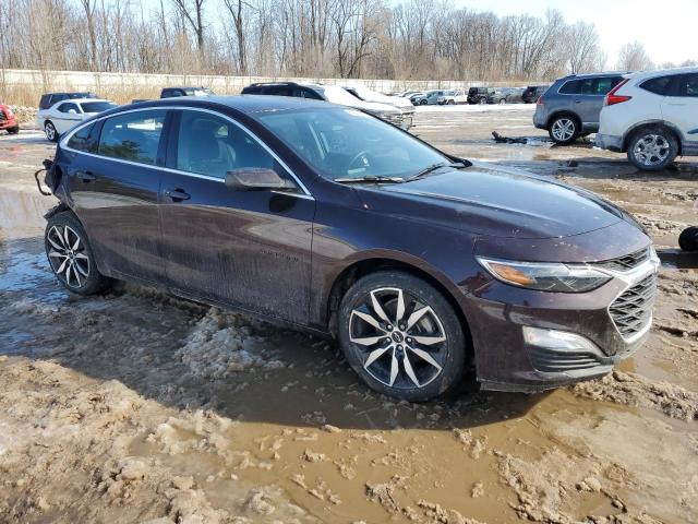 1G1ZG5ST6MF017761 - 2021 CHEVROLET MALIBU RS 勃艮第红 照片 4