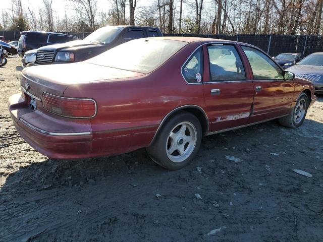 1G1BL52PXSR165522 - 1995 CHEVROLET CAPRICE / CLASSIC SS BURGUNDY photo 3