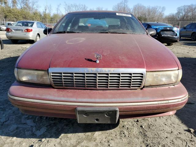 1G1BL52PXSR165522 - 1995 CHEVROLET CAPRICE / CLASSIC SS BURGUNDY photo 5