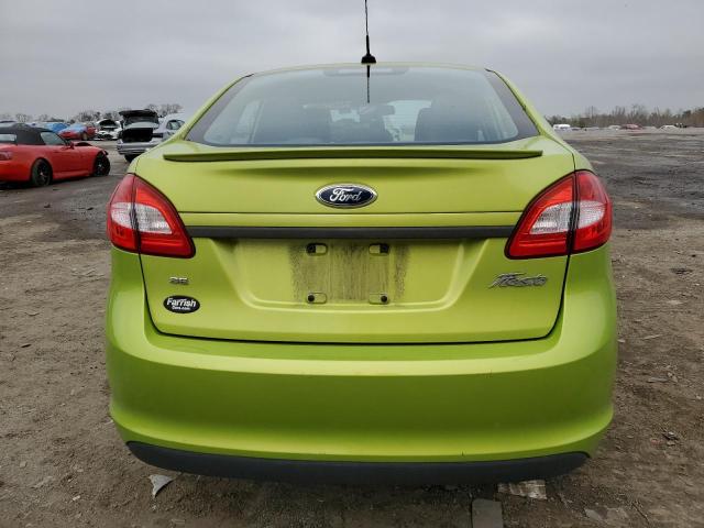 3FADP4BJ1CM172846 - 2012 FORD FIESTA SE GREEN photo 6