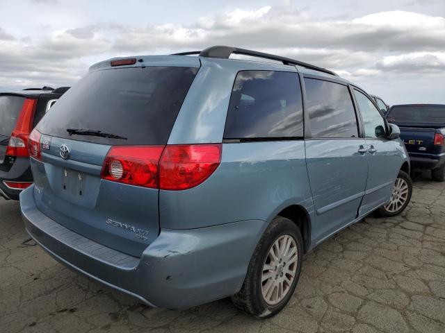 5TDBK22C77S001126 - 2007 TOYOTA SIENNA XLE TEAL photo 3