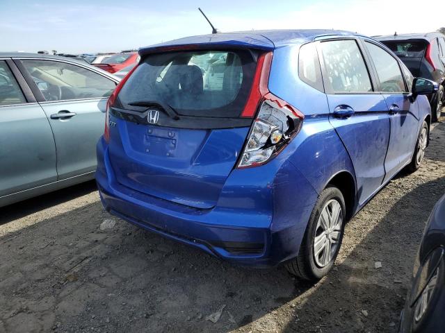 3HGGK5H47KM736755 - 2019 HONDA FIT LX BLUE photo 3