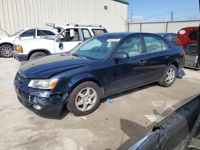 5NPEU46F76H012770 - 2006 HYUNDAI SONATA GLS BLUE photo 1