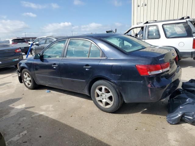 5NPEU46F76H012770 - 2006 HYUNDAI SONATA GLS BLUE photo 2