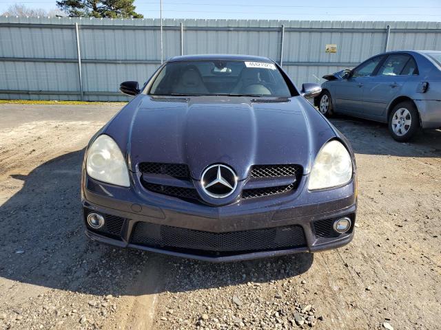 WDBWK5EA4AF229314 - 2010 MERCEDES-BENZ SLK 300 BLUE photo 5