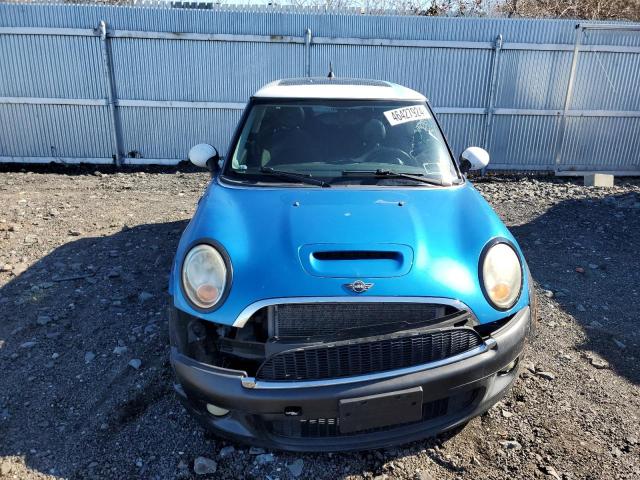 WMWMF7C56ATW89216 - 2010 MINI COOPER S BLUE photo 5