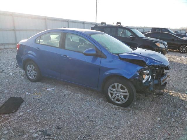 1G1JB5SH0H4170726 - 2017 CHEVROLET SONIC LS BLUE photo 4