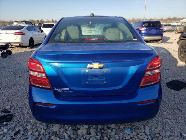 1G1JB5SH0H4170726 - 2017 CHEVROLET SONIC LS BLUE photo 6