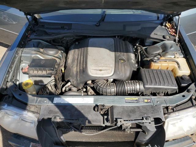 2C3AA63H15H608297 - 2005 CHRYSLER 300C BLUE photo 11