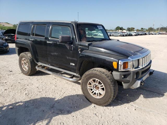 5GTEN13E388177152 - 2008 HUMMER H3 BLACK photo 4