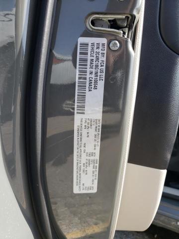 2C4RC1BG1NR106548 - 2022 CHRYSLER PACIFICA TOURING L Մոխրագույն լուսանկար 13