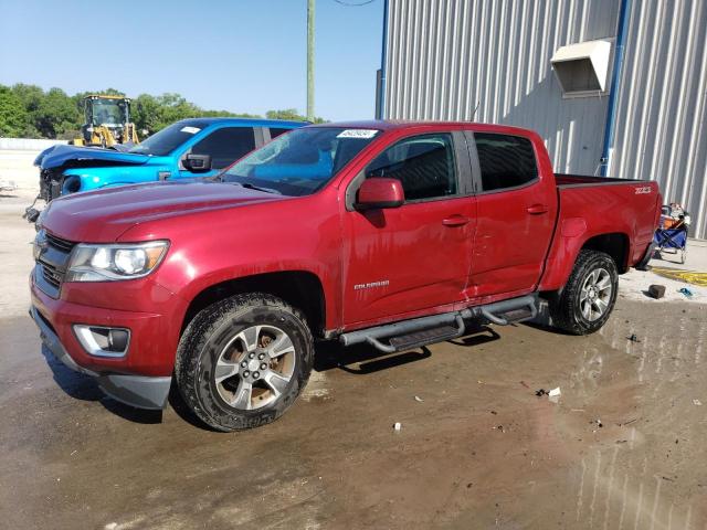 1GCGSDEN6J1259012 - 2018 CHEVROLET COLORADO Z71 RED photo 1