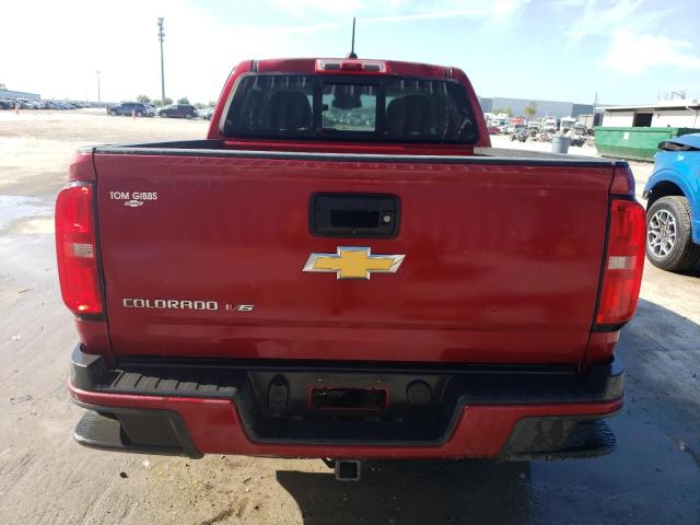 1GCGSDEN6J1259012 - 2018 CHEVROLET COLORADO Z71 RED photo 6