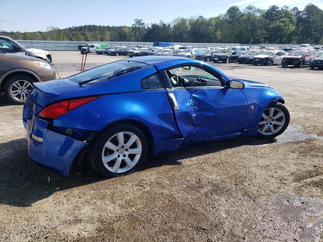 JN1AZ34D34M102452 - 2004 NISSAN 350Z COUPE BLUE photo 3