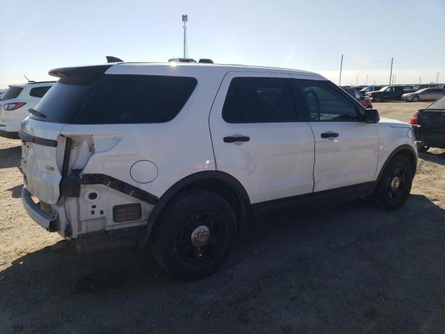 1FM5K8AR4KGB24273 - 2019 FORD EXPLORER POLICE INTERCEPTOR WHITE photo 3