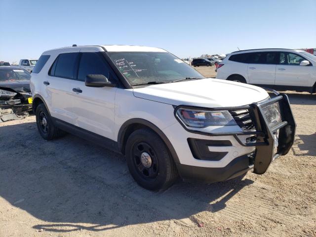 1FM5K8AR4KGB24273 - 2019 FORD EXPLORER POLICE INTERCEPTOR თეთრი ფოტო 4
