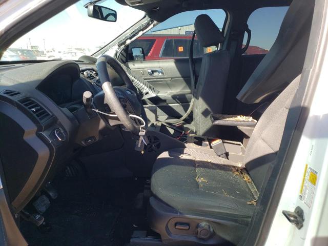 1FM5K8AR4KGB24273 - 2019 FORD EXPLORER POLICE INTERCEPTOR თეთრი ფოტო 7