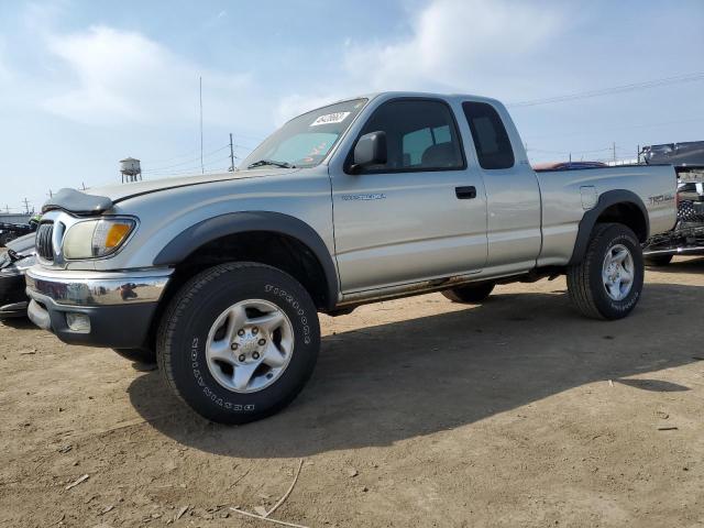 5TESM92N04Z418218 - 2004 TOYOTA TACOMA XTRACAB PRERUNNER SILVER photo 1