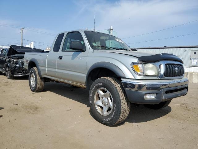 5TESM92N04Z418218 - 2004 TOYOTA TACOMA XTRACAB PRERUNNER ვერცხლისფერი ფოტო 4