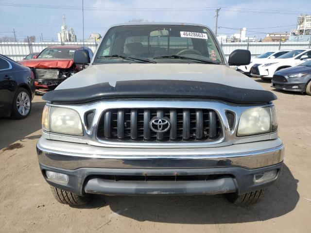 5TESM92N04Z418218 - 2004 TOYOTA TACOMA XTRACAB PRERUNNER ვერცხლისფერი ფოტო 5