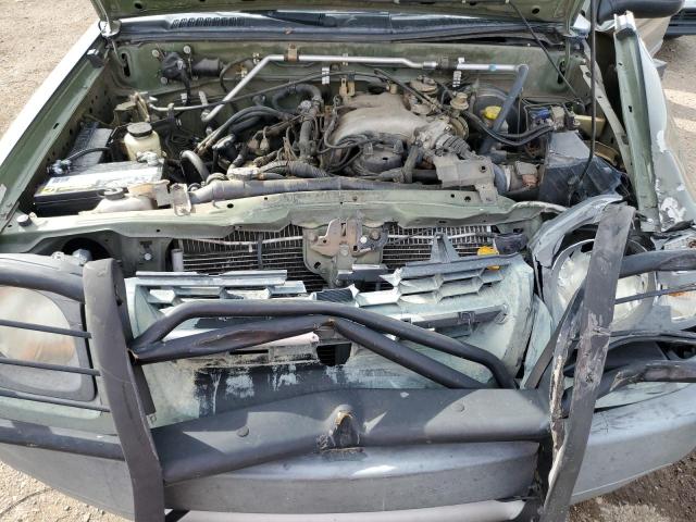 5N1ED28T33C683878 - 2003 NISSAN XTERRA XE GREEN photo 11