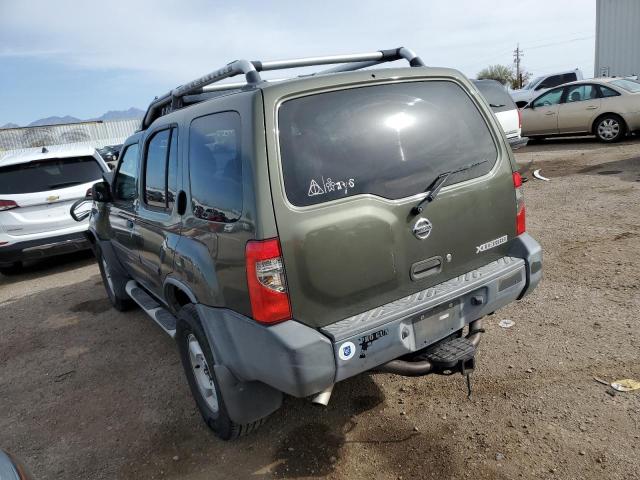 5N1ED28T33C683878 - 2003 NISSAN XTERRA XE GREEN photo 2