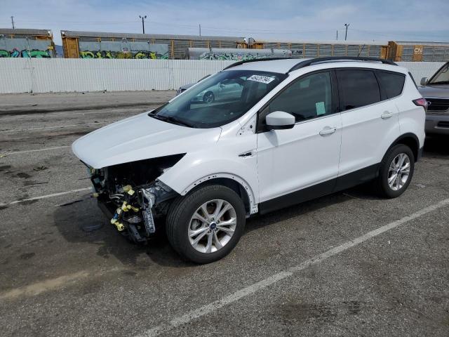 1FMCU0HD4JUD51251 - 2018 FORD ESCAPE SEL WHITE photo 1