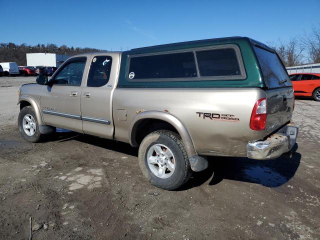 5TBBT44176S486251 - 2006 TOYOTA TUNDRA ACCESS CAB SR5 TAN photo 2