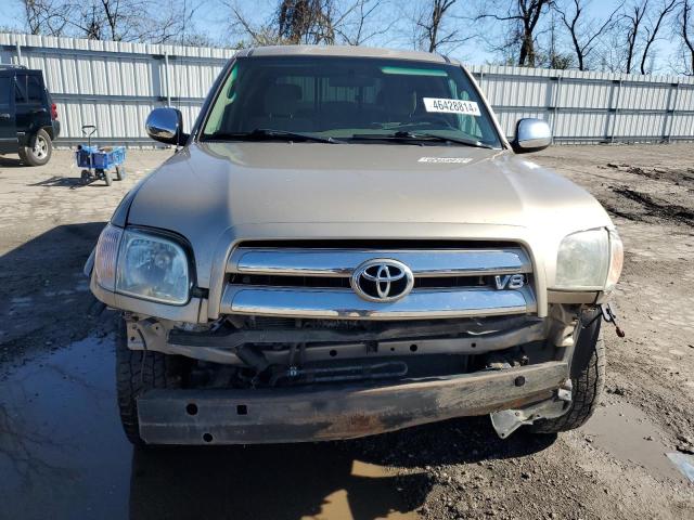5TBBT44176S486251 - 2006 TOYOTA TUNDRA ACCESS CAB SR5 TAN photo 5