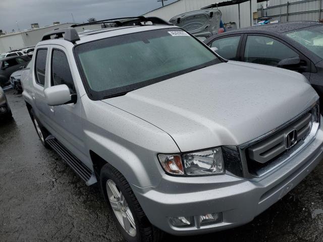 2HJYK16599H502600 - 2009 HONDA RIDGELINE RTL SILVER photo 4