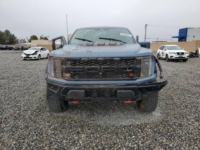 1FTFW1RJ3PFA11432 - 2023 FORD F150 RAPTOR BLUE photo 5