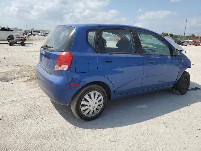 KL1TD66696B661322 - 2006 CHEVROLET AVEO BASE Mavi foto 3
