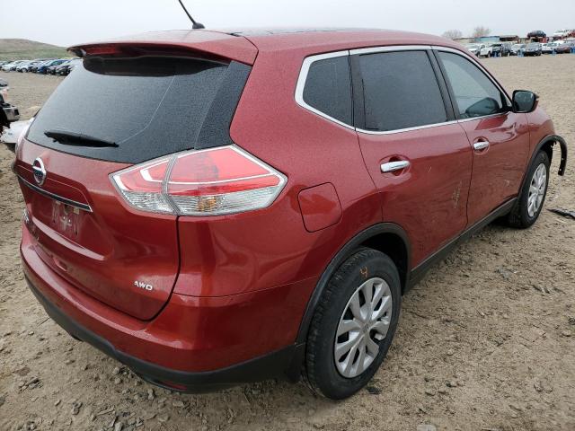 KNMAT2MV5FP522278 - 2015 NISSAN ROGUE S RED photo 3
