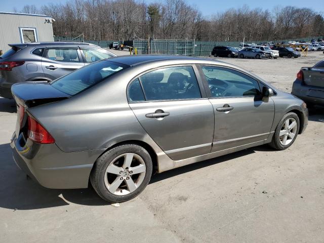 2HGFA16857H507350 - 2007 HONDA CIVIC EX GRAY photo 3