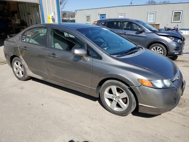 2HGFA16857H507350 - 2007 HONDA CIVIC EX GRAY photo 4