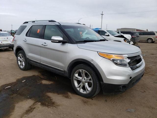 1FM5K8F88FGA96595 - 2015 FORD EXPLORER LIMITED SILVER photo 4